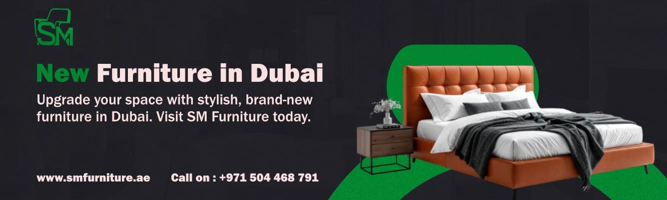 New furniture in Dubai banner