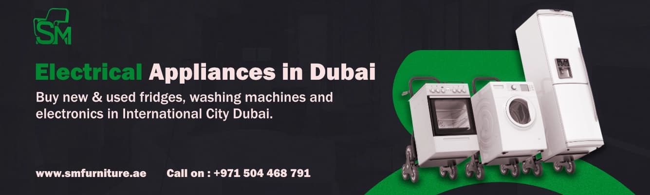 Electrical appliances in Dubai banner